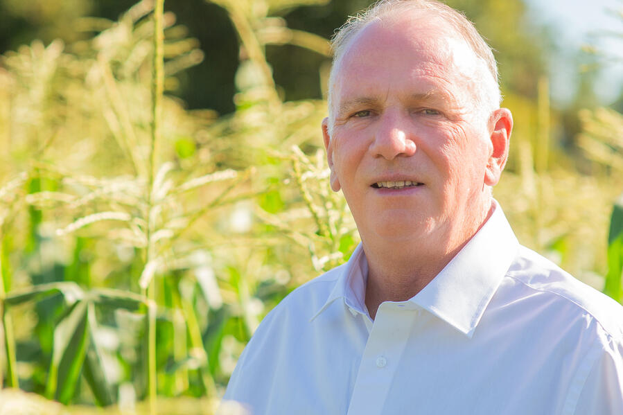 Portrait of Don Allingham in North Cowichan